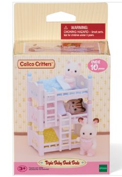 CALICO - LITS SUPERPOSÉS TRIPLES POUR BÉBÉ